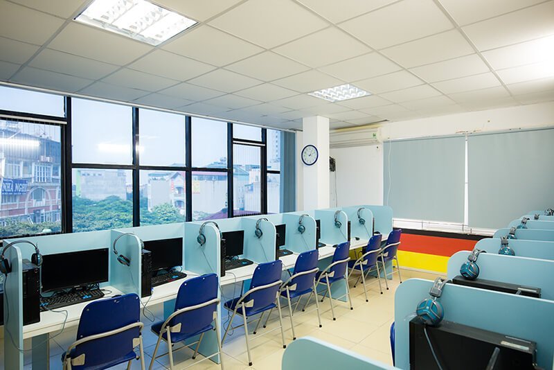 Cơ sở vật chất hiện đại của AVT Education
