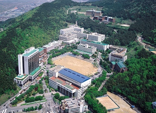 Toàn cảnh Đại học Dong A Busan