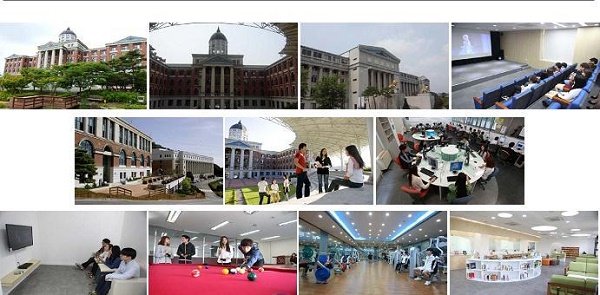 Cơ sở vật chất Đại học Tongwon Hàn Quốc