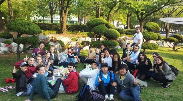 Sinh viên quốc tế theo học tại Đại học Inha