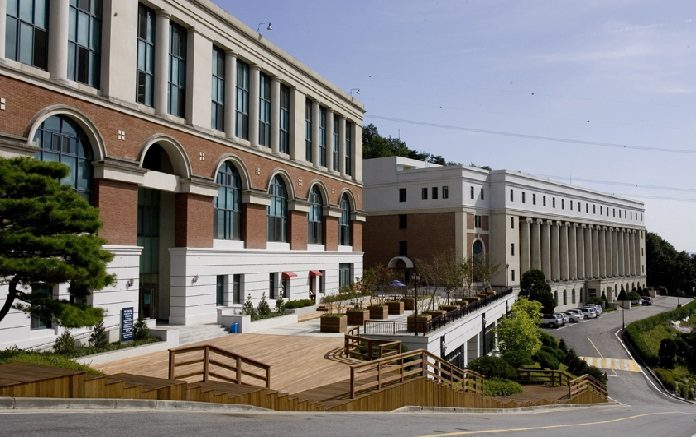Khuôn viên Đại học Tongwon Hàn Quốc