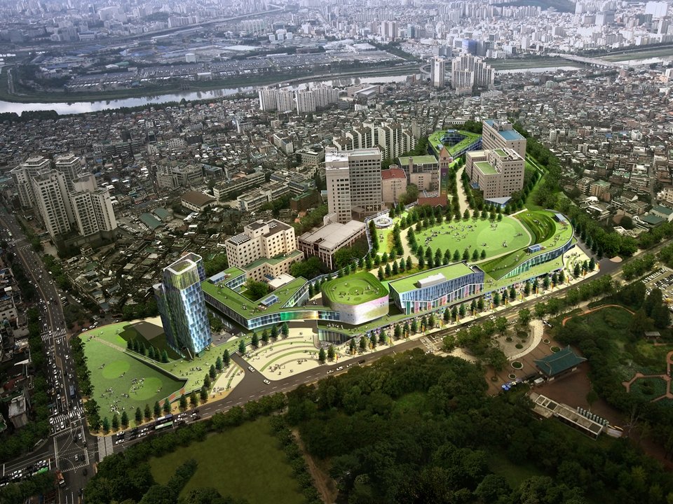 Toàn cảnh đại học Sejong Hàn Quốc