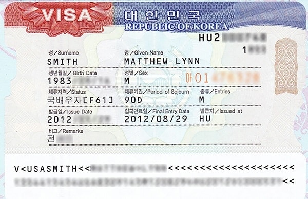 Để có được visa du học Hàn Quốc, bạn cần phải hoàn thiện đơn xin cấp.