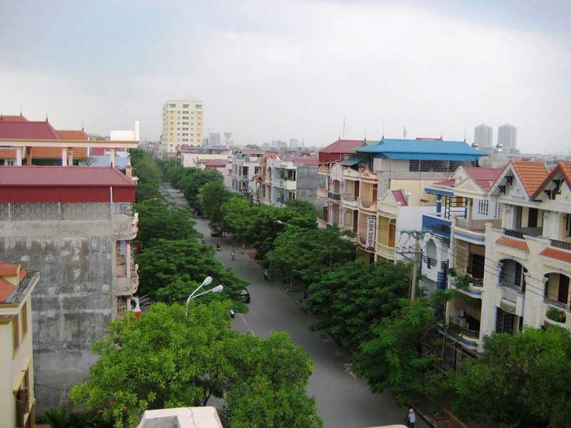 Phố Văn Cao, Hải Phòng là con phố tập trung rất nhiều người Hàn Quốc sinh sống