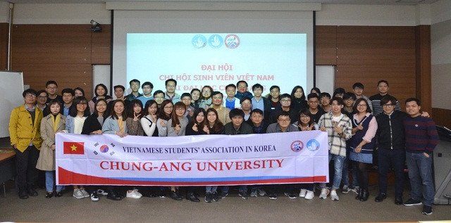du học sinh tại đh Chung Ang