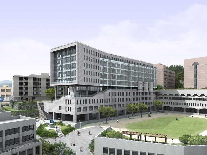 Khuôn viên trường đại học Sungshin Hàn Quốc