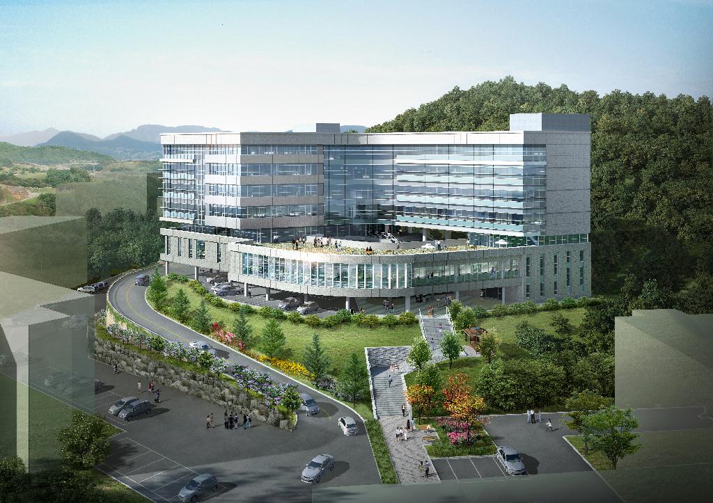 khuôn viên Đại học Andong Hàn Quốc