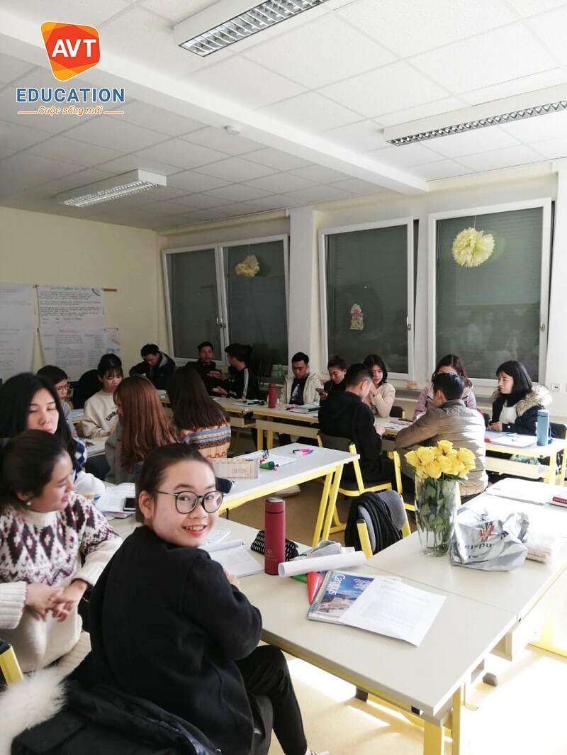 Các học viên rất hào hứng